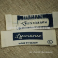 damask woven label for suits